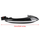 Poignée de porte extérieure noire, 4 pièces, 51217231931/32/33/34, pour BMW F10 F01 F02 F06 F11-5