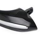 Poignée de porte extérieure noire, 4 pièces, 51217231931/32/33/34, pour BMW F10 F01 F02 F06 F11-10