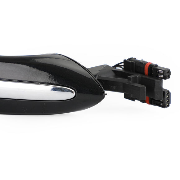 Poignée de porte extérieure noire, 4 pièces, 51217231931/32/33/34, pour BMW F10 F01 F02 F06 F11