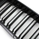 2013-2018 BMW X5 X6 X5M X6M xDrive35i/xDrive50i/xDrive40e/xDrive30d/M50d Front Kidney Gloss Black Grille-5