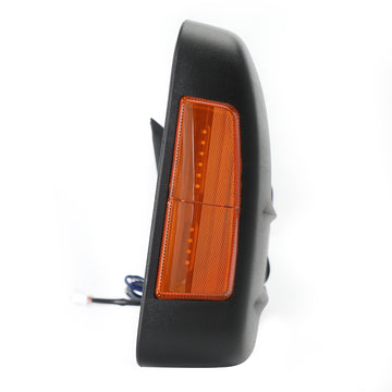 Pair of Electric Extendable Towing Mirrors for Toyota Hilux 2005-2011 Black - 0