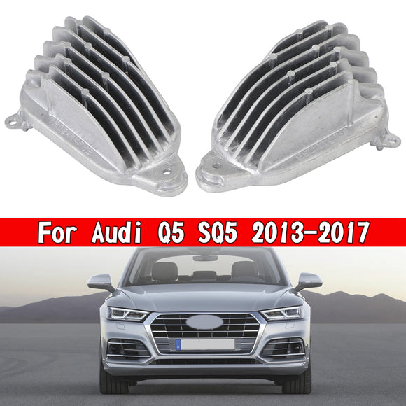 Left+Right LED DRL Control Module 8R0941475B/76B For Audi Q5 SQ5 2013-2017