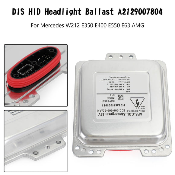 Balasto de faro HID D1S A2129007804 para Mercedes W212 E350 E400 E550 E63 AMG
