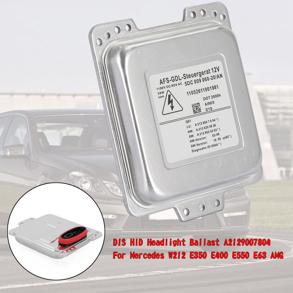 Balasto de faro HID D1S A2129007804 para Mercedes W212 E350 E400 E550 E63 AMG