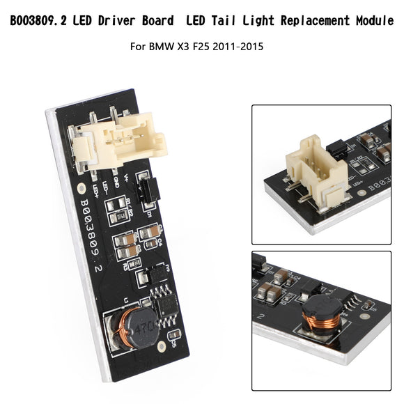 B003809.2Treiberplatine LED-Rücklicht-Ersatzmodul für BMW X3 F25 2011–2015
