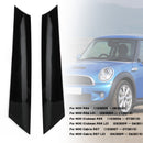 2x Front A Pillar Black Windshield Post Trims 51137272583/84 For Mini R55 R56 2005-2015-3