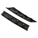 2x Front A Pillar Black Windshield Post Trims 51137272583/84 For Mini R55 R56 2005-2015-6