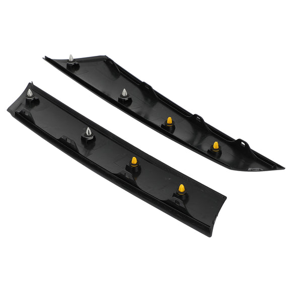 2x Front A Pillar Black Windshield Post Trims 51137272583/84 For Mini R55 R56 2005-2015
