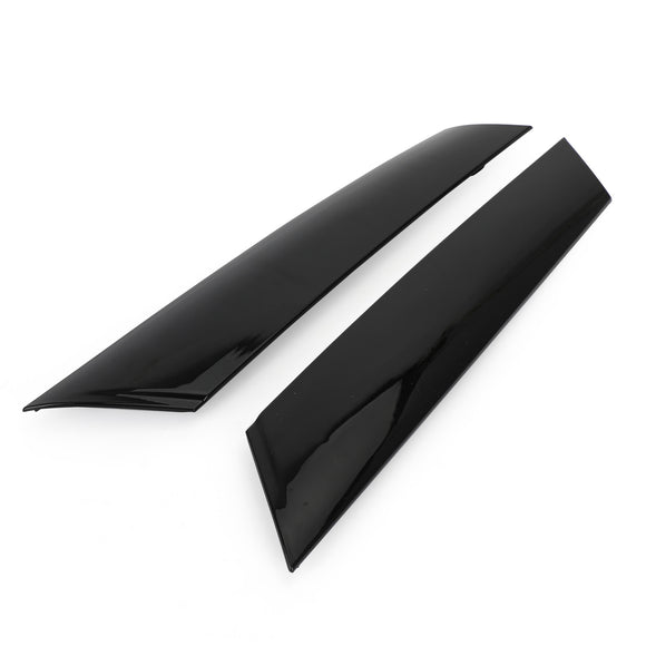 2x Front A Pillar Black Windshield Post Trims 51137272583/84 For Mini R55 R56 2005-2015