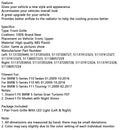 Grade de pára-choques renal Fit BMW Série 5 F10 F11 2010-2016 Gloss Black-12