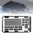 Aluminium Roof Rack Luggage Rack W/ LED For Suzuki Jimny JB64 JB74 JC74 2019-2026-1