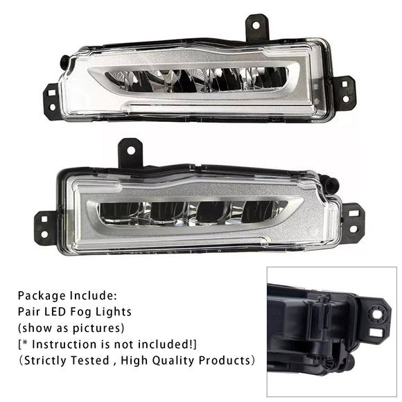 Paire de phares antibrouillard LED pour pare-choc avant, pour BMW X5 G05 2018 – 2022 63177406365