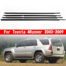 Moldura de cinturón de sellado burlete para ventana exterior de coche para Toyota 4Runner 2003-2009-3