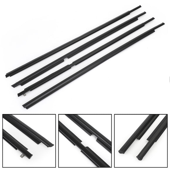 Moldura de cinturón de sellado burlete para ventana exterior de coche para Toyota 4Runner 2003-2009