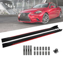 78,7 Universal-Seitenschwellerverlängerungen, Rocker-Panel-Splitter, Lippe aus Polypropylen-1