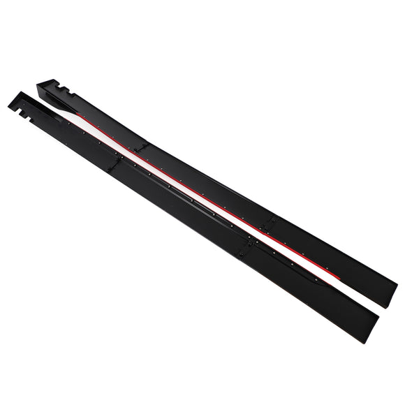 78,7 Universal-Seitenschwellerverlängerungen, Rocker-Panel-Splitter, Lippe aus Polypropylen