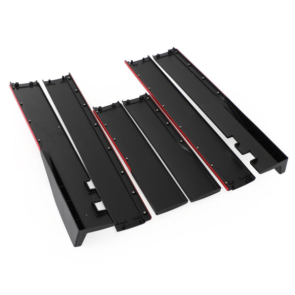 78,7 Universal-Seitenschwellerverlängerungen, Rocker-Panel-Splitter, Lippe aus Polypropylen