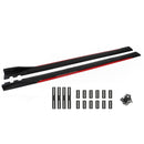 78,7 Universal-Seitenschwellerverlängerungen, Rocker-Panel-Splitter, Lippe aus Polypropylen-9
