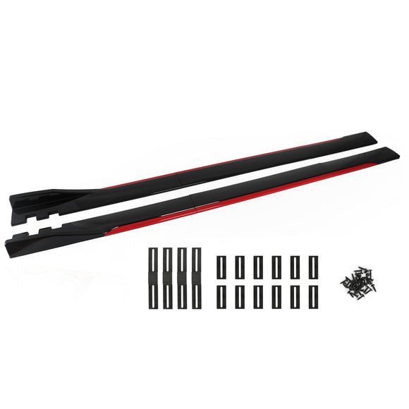 78,7 Universal-Seitenschwellerverlängerungen, Rocker-Panel-Splitter, Lippe aus Polypropylen