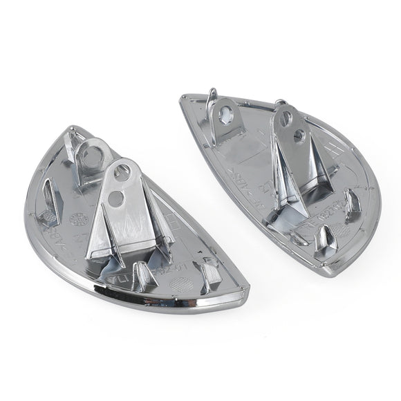 Cubierta con lavaparabrisas cromada izquierda + derecha 61672752559/60 para Mini Cooper 08-2014