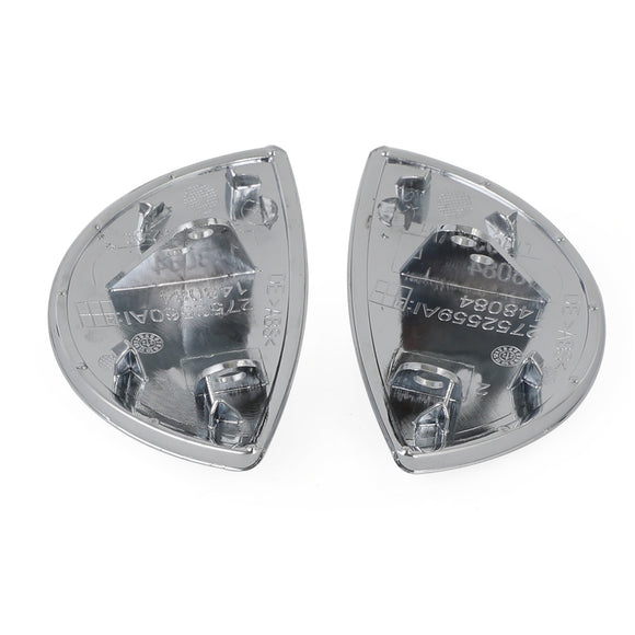 Cubierta con lavaparabrisas cromada izquierda + derecha 61672752559/60 para Mini Cooper 08-2014