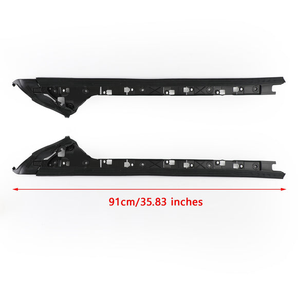 LH+RH Windshield Inner Trim Pillar Molding For Ford Explorer 2011-2019