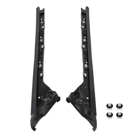 LH+RH Windshield Inner Trim Pillar Molding For Ford Explorer 2011-2019