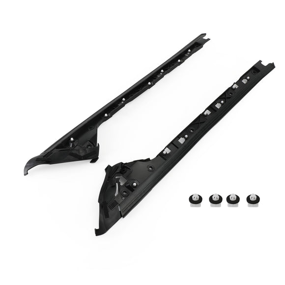 LH+RH Windshield Inner Trim Pillar Molding For Ford Explorer 2011-2019