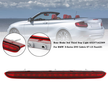 Achter 3e derde stoplicht 63257162309 voor BMW 3-serie E93 Cabrio 07-13 Facelift - 0