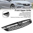 Opel Black Chrome Front Bumper Grill Grille-4