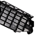 Mercedes-Benz Classe A W177 Grade dianteira estilo GTR 2023-2025 em preto brilhante-7