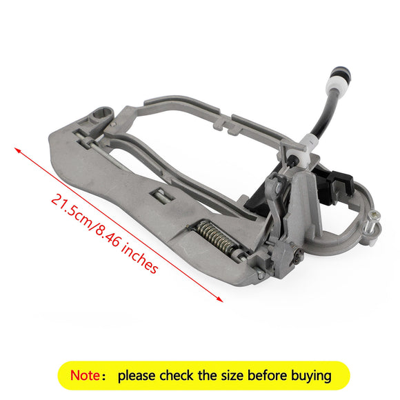 Portador de manija de puerta delantera izquierda del lado del pasajero 51218243615 para BMW X5 E53 00-06