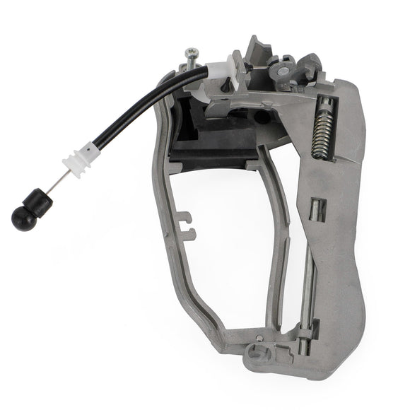 Portador de manija de puerta delantera izquierda del lado del pasajero 51218243615 para BMW X5 E53 00-06