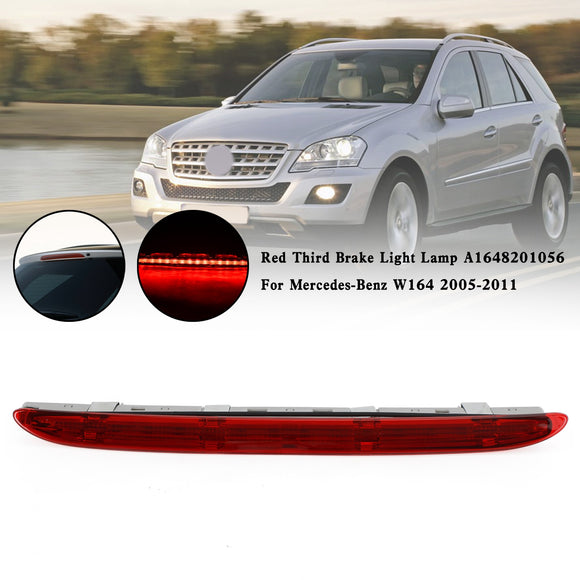 Red Third Brake Light Lamp A1648201056 For Mercedes-Benz W164 2005-2011