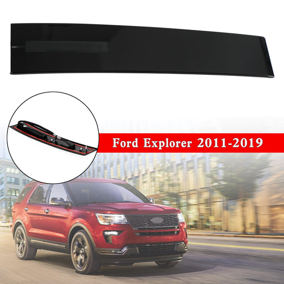 Moldura de pilar del teclado de entrada de la puerta del lado izquierdo del conductor para Ford Explorer 11-2019