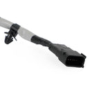 Moldura de pilar del teclado de entrada de la puerta del lado izquierdo del conductor para Ford Explorer 11-2019-10