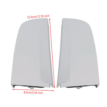 2x Chrome C Pillar Rear Door Cover Exterior Molding Trim For KIA Sportage 2011-2016 - 0