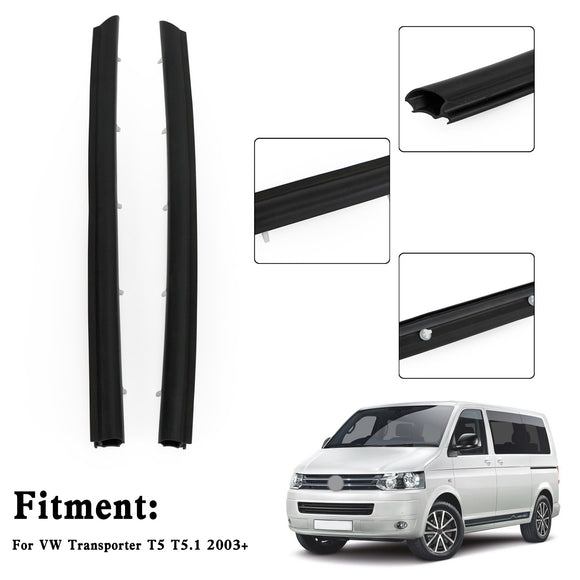 2x junta de puerta delantera, embellecedor de goma para VW Transporter T5 T5.1