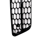 Audi A5 Standart 2007-2012 Pair Honeycomb Front Fog Light Cover Grille Chrome Grill-8