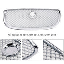 2010-2015 Jaguar XJ Chrome Grill Front Bumper Replacement Grille-8