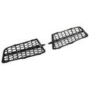 BMW 2011-2015 1-Series F20 F21 M 2PCS Front Bumper Fog Light Cover Bezel Grill Grille-13