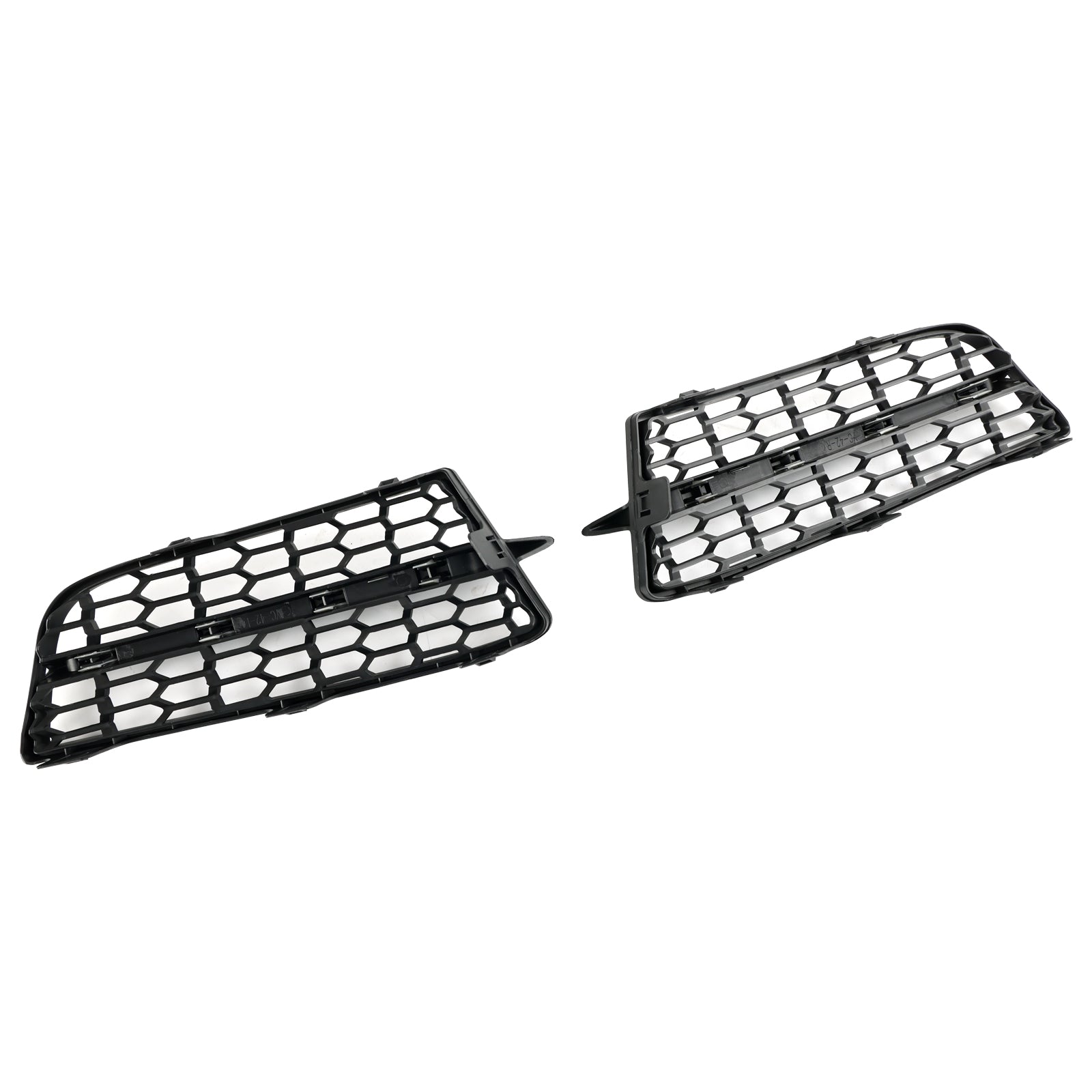 BMW 2011-2015 1-Series F20 F21 M 2PCS Front Bumper Fog Light Cover Bezel Grill Grille