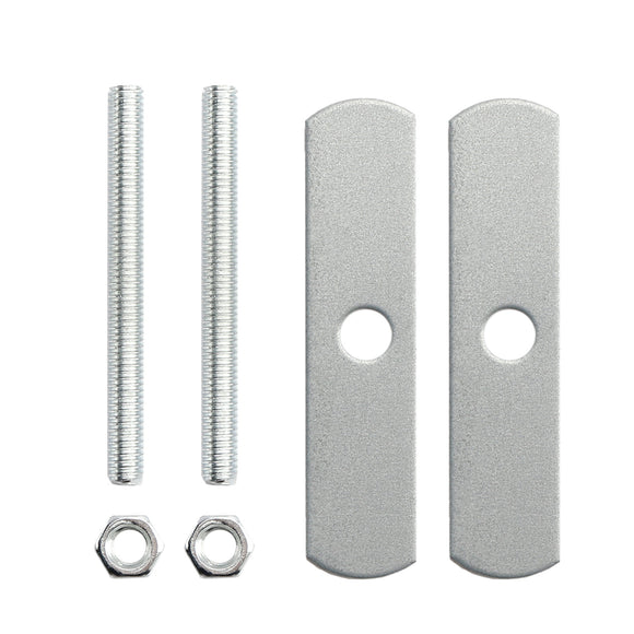 Zilverchroom TRD Grille Badge-embleem voor Tacoma Tundra 4Runner