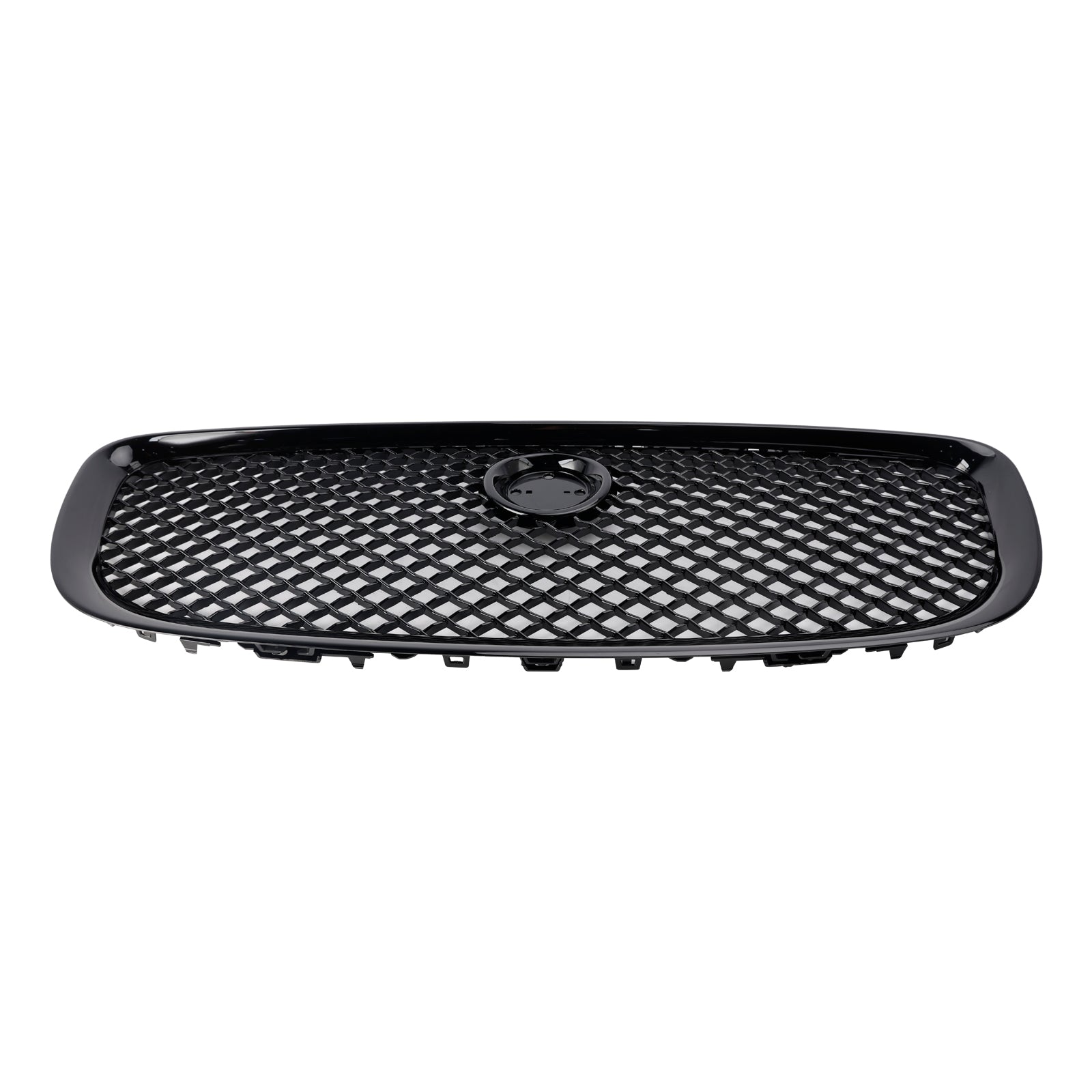 Jaguar XJ Front Bumper Grill 2010 2011 2012 2013 2014 2015 Air Intake Radiator Mesh Chrome / Black Grille