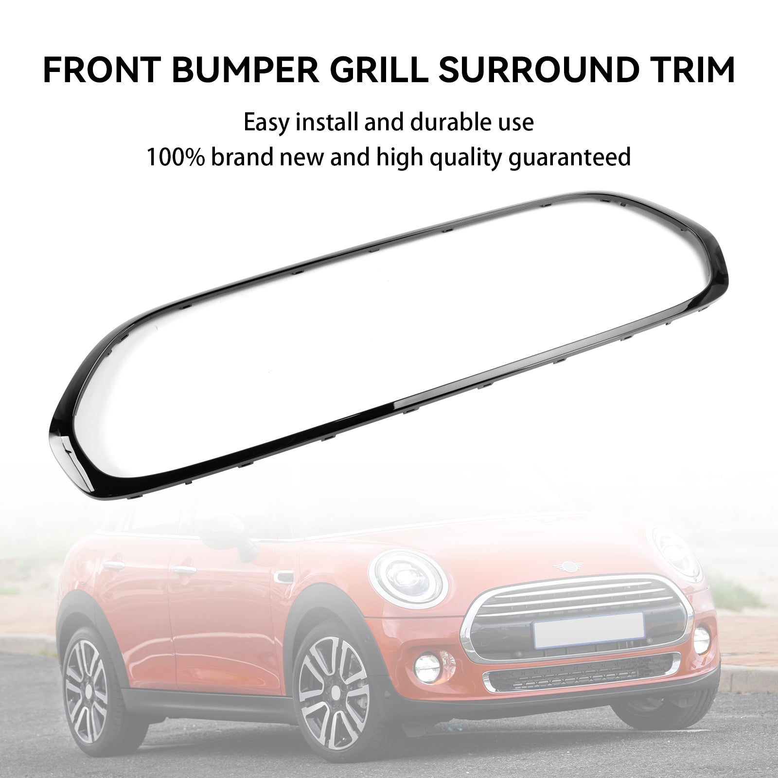 Mini F56 3 Door Hatchback Cooper S, Cooper SD 2014-2021 Front Grill Grille Surround 51137449207 Generic