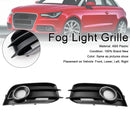 2010-2014 Audi A1 8X 2 uds rejilla de luz antiniebla parachoques delantero estándar cubierta de parrilla inferior 8X0807681A 8X0807682A-4