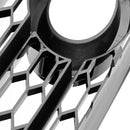 Audi A1 8X 2010-2014 Luz de Nevoeiro Grill Amortecedor Dianteiro Favo de Mel Preto Tampa Inferior Grill 8X0807681A 8X0807682A-11