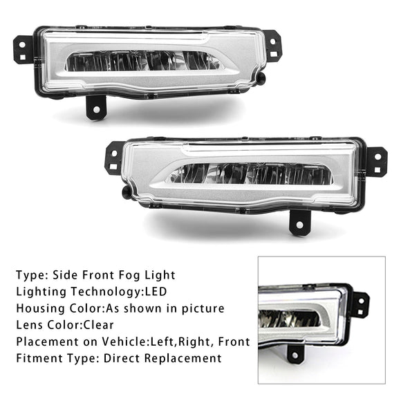 Paire de phares antibrouillard LED pour pare-choc avant, pour BMW X5 G05 2018 – 2022 63177406365