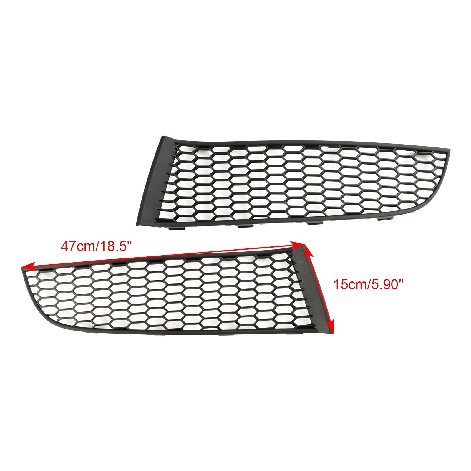 Grille inférieure de pare-chocs avant BMW Série 7 F01 F02 2009-2015 - 0