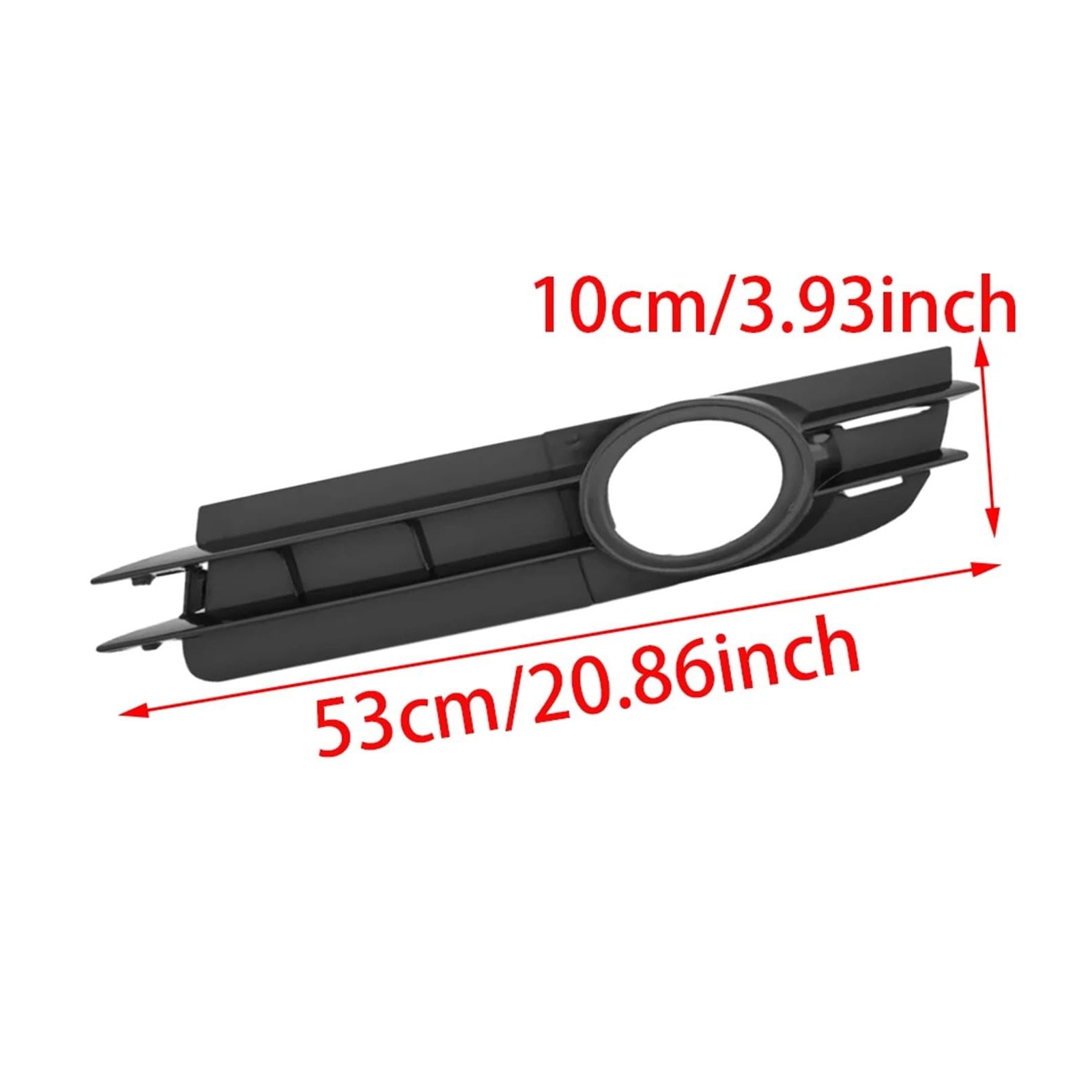 A Pair Of Car Fog Lamp Grilles 4F0807681A 4F0807682A For Audi A6 C6 2005-2008 - 0